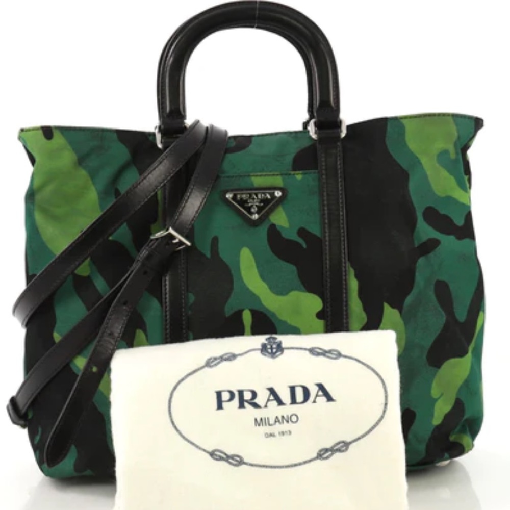 Prada convertible Tote Tessuto medium bag